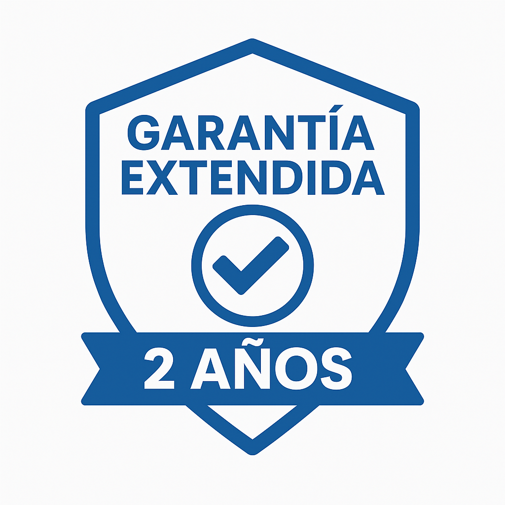 Garantía de 2 años